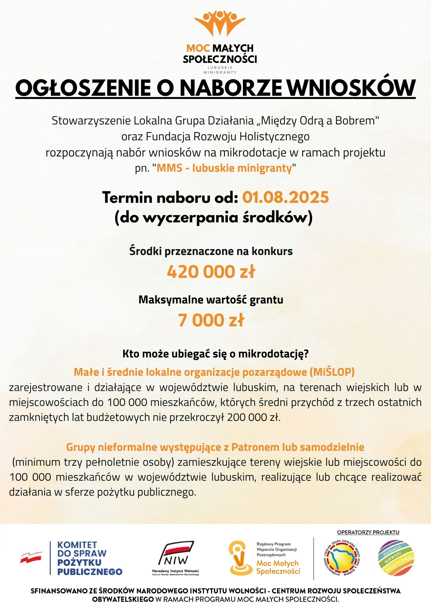Ogłoszenie nabór